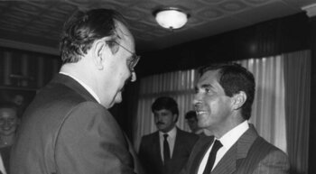 Präsident Óscar Arias Sánchez