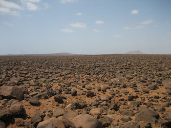 Klima: Steinwüste auf Boa Vista (Kap Verde) Klima Kap Verde