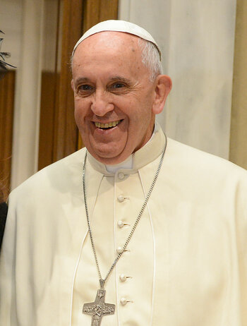 Papst Franziskus im Jahr 2015