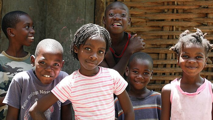 Kinder in Haiti