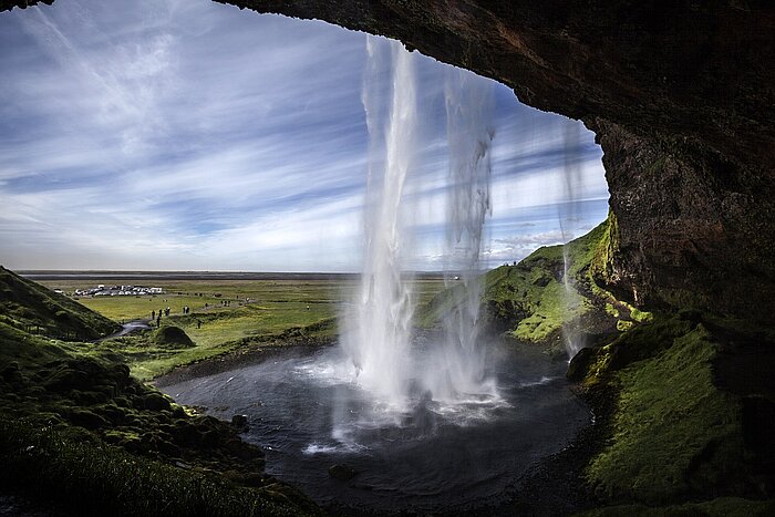 Wasserfall Seljalandsfoss