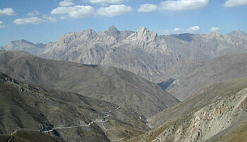 Serafschankette in Tadschikistan