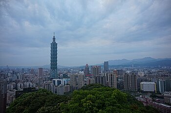 Taipeh mit Taipei 101
