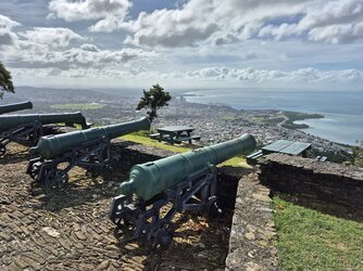Blick auf Port of Spain