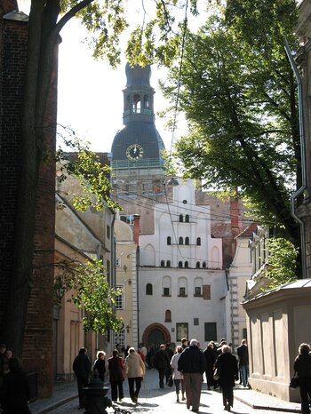 Letten in Riga