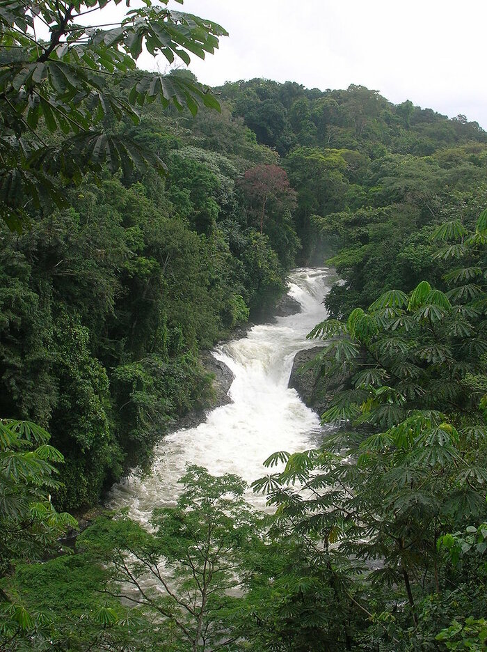 Kwa-Wasserfall in Nigeria