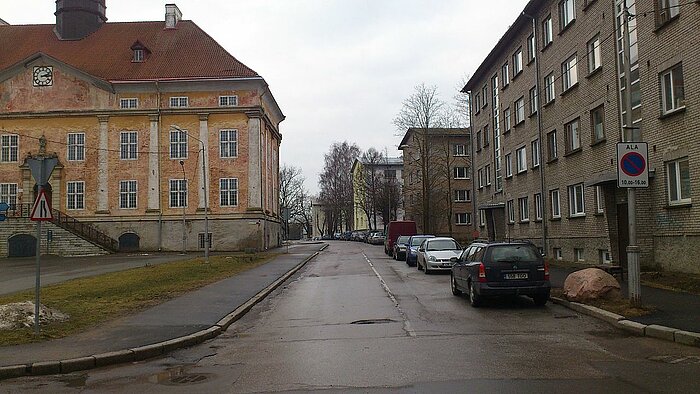 Straße in Narva