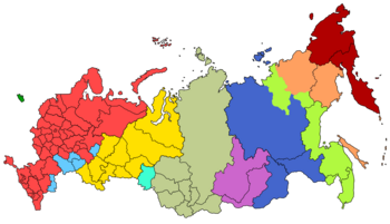 Russische Zeitzonen