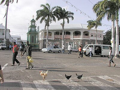 St Kitts und Nevis Einwohner