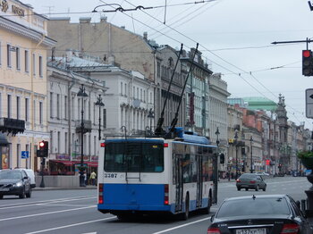 Oberleitungsbus in Sankt Petersburg