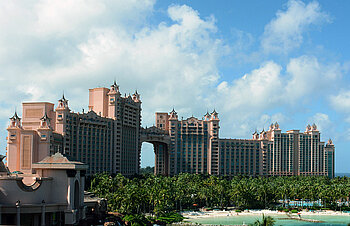 Hotelresort Atlantis auf Paradise Island, Bahamas