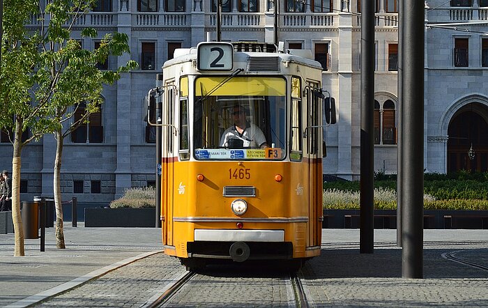 Straßenbahn in Budapest