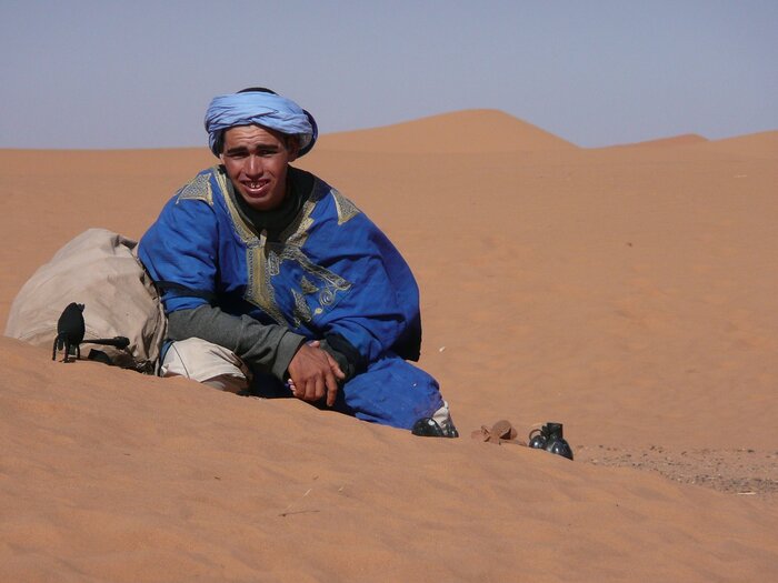 Nomade in Marokko
