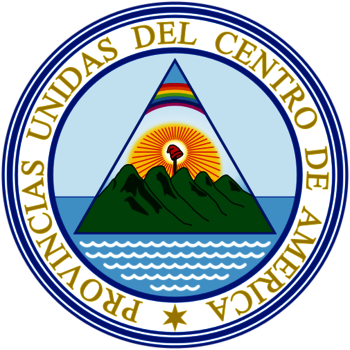Wappen der Zentralamerikanischen Föderation