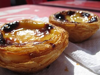 Pastel de nata, Süßspeise aus Portugal