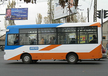 Marschrutka in Bischkek