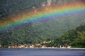 Regenbogen auf Dominica