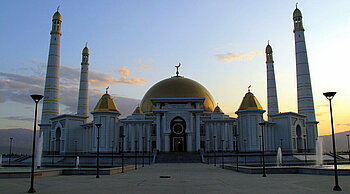 Turkmenbashi Ruhy Moschee in Aschgabat