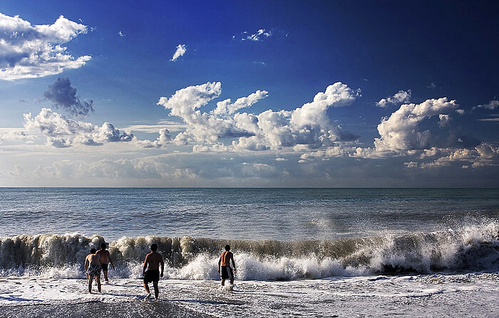 Schwarzes Meer bei Batumi