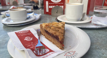 Linzer Torte in Linz im Cafe Linzer Torte in Linz