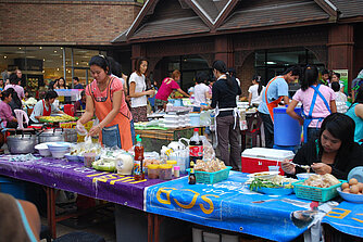 Marktstände, Thailand