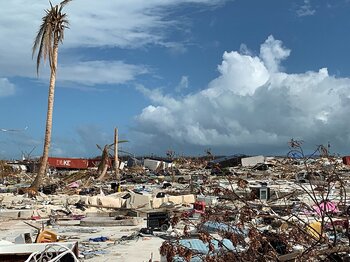 Bahamas Hurrikan Probleme der Bahamas