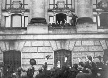 Ausrufung der Republik 1918