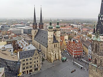 Marktplatz von Halle