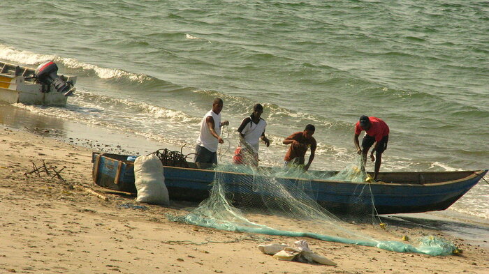 Fischer der Perleninseln in Panama
