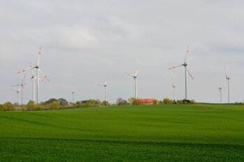 Windräder in Schleswig-Holstein