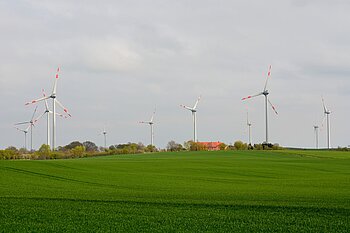 Windräder in Schleswig-Holstein