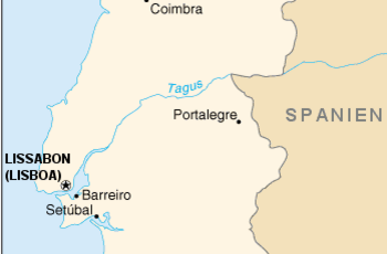 Wo liegt Lissabon? Lissabon Lage
