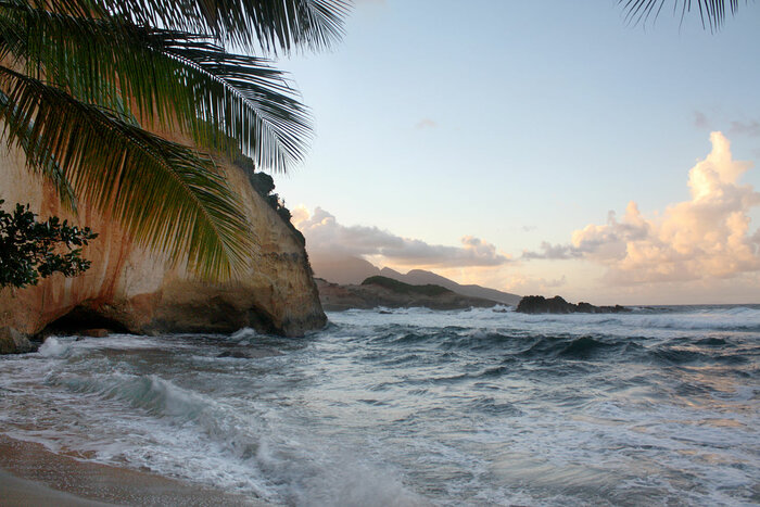 Am Strand von Dominica