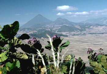Vulkan Santa María in Guatemala