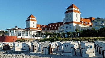 Sonne in Binz auf Rügen