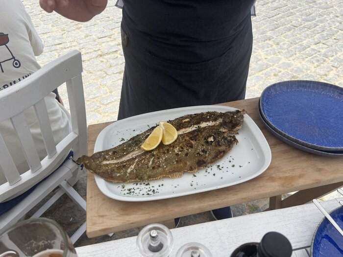 Zubereitete Seezunge Seezunge zubereitet