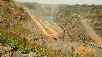 Damang Goldmine in Ghana