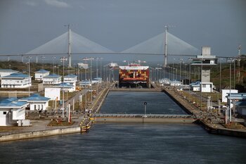 Brücke Puente Centenario über den Panamakanal