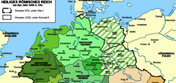 Karte Heiliges Römisches Reich Norden