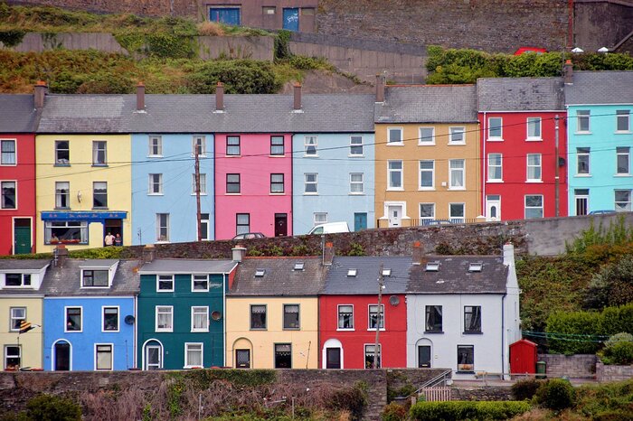 Häuser in Cobh