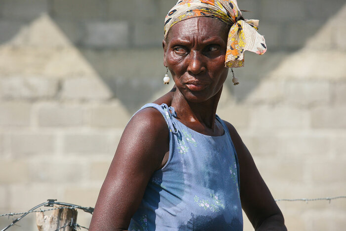 Haitianische Frau