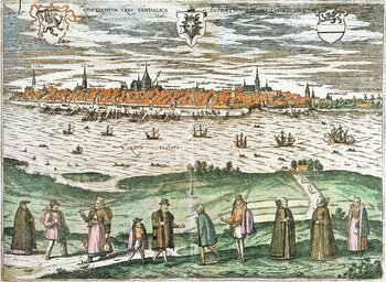 Rostock Panorama 1597
