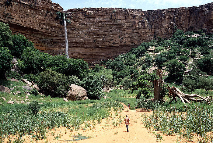 Felsen von Bandiagara in Mali