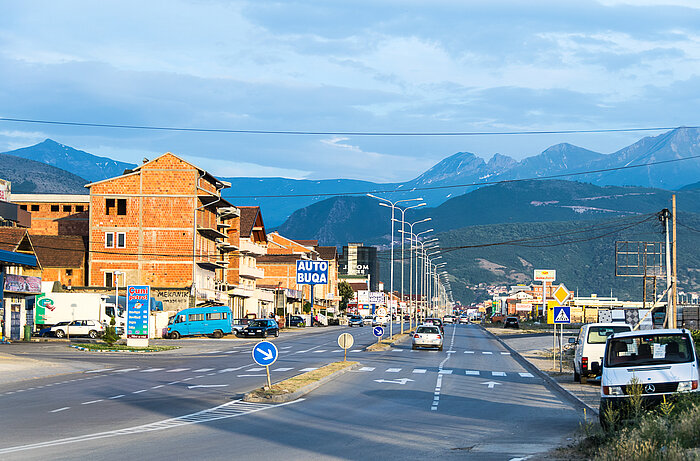 Blick auf das Shar-Gebirge