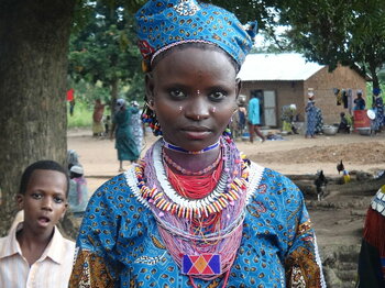 Fulbe-Frau aus Benin