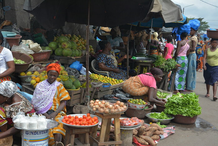 Markt in Koumassi