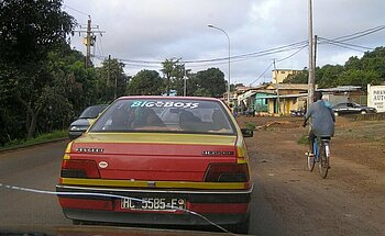 Straße in Conakry