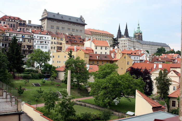 Wohnhäuser in Prag