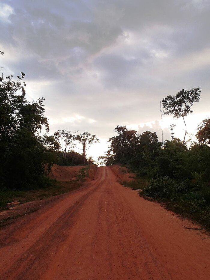 Straße nach Taï