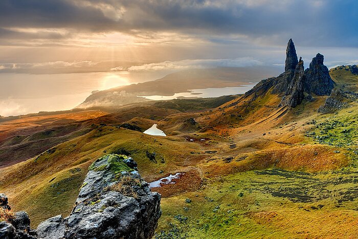 Landschaft in Schottland